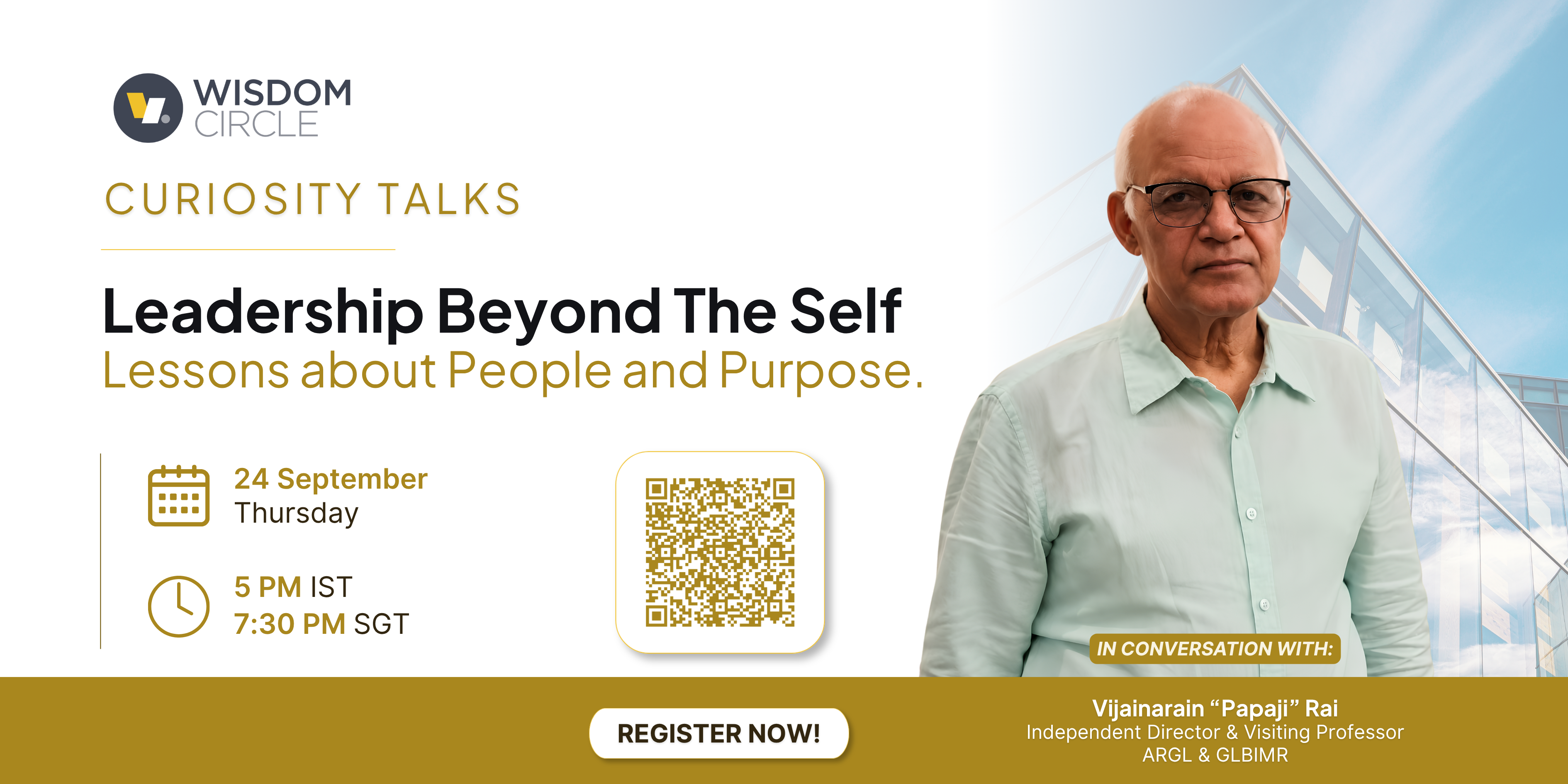 Leadership Beyond the Self - Lessons about People and Purpose by Vijainarain Rai