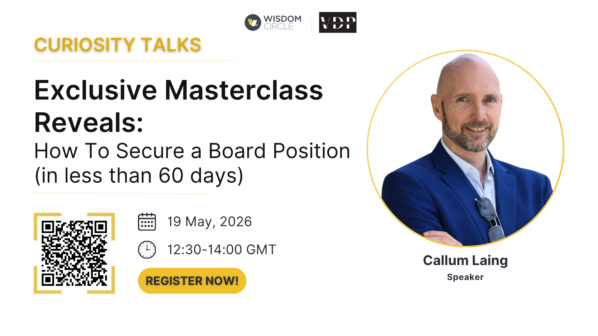Exclusive Masterclass Reveals: How To Secure a Board Position (in less than 60 days)